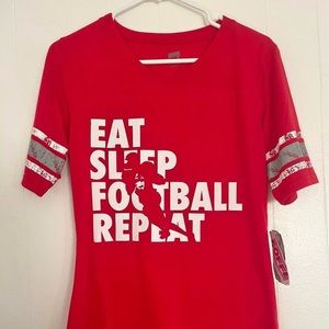 NWT Football/ Super Bowl shirt